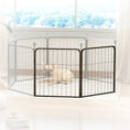 Load image into Gallery viewer, Dog Pen, 2 Panel Puppy Pen, Portable, Detachable, For Small Dogs, 60cm Tall, Black