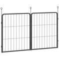 Load image into Gallery viewer, Dog Pen, 2 Panel Puppy Pen, Portable, Detachable, For Small Dogs, 60cm Tall, Black