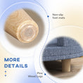 Load image into Gallery viewer, PawHut Dog Couch, Pet Sofa Bed for Large Dogs, Elevated Dog Sofa with Removable Top, Washable Cover, Blue