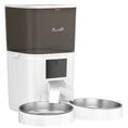 Load image into Gallery viewer, Automatic Cat Feeder, 6L/25 Cup Smart Cat Food Dispenser with App Control, Timed Pet Feeder with 1-10 Meals Per Day, 10s Voice Recorder, Dual Power Supply, Easy to Clean