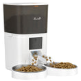 Load image into Gallery viewer, Automatic Cat Feeder, 6L/25 Cup Smart Cat Food Dispenser with App Control, Timed Pet Feeder with 1-10 Meals Per Day, 10s Voice Recorder, Dual Power Supply, Easy to Clean