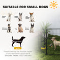 Load image into Gallery viewer, Dog Pen, 6 Panel Puppy Pen, Steel Dog Playpen, for Small Breeds, 60cm Tall, Black