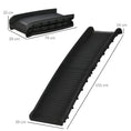 Load image into Gallery viewer, Foldable Pet Ramp Dog Car Ramp for SUVs, Cars - Black