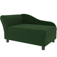Load image into Gallery viewer, PawHut Luxury Fancy Dog Bed for Small Dogs with Hidden Storage, Small Dog Couch with Soft 2" Foam, Dog Sofa Bed, Cushy Dog Bed, Modern Pet Furniture for Puppies and Little Breeds, Green