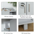 Load image into Gallery viewer, Cat Litter Box Enclosure, Hidden Litter Box Furniture, Cat House End Table Washroom with Scratching Pad, for Indoor Cats Kittens, Grey