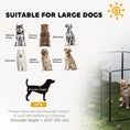 Load image into Gallery viewer, Dog Playpen, Wide 31.5"W Heavy-Duty Metal Puppy Play Pen, Pet Exercise Fences for Outside and Indoor, DIY Design with Door for Multiple Dogs, 6 Panels, 39"H
