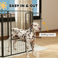 Load image into Gallery viewer, Dog Pen 6 Panels Puppy Pen Heavy Duty Pet Playpen for Indoor Outdoor for Dogs, Rabbits, Ducks 100cm High