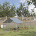 Load image into Gallery viewer, Large Metal Chicken Coop, Hen Run House with Anti-Ultraviolet Cover, Walk-in Poultry Cage for Ducks, Rabbits, Outdoor Backyard Farm, 19.7' x 9.8' x 6.4'