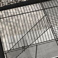 Load image into Gallery viewer, PawHut Hamster Cage, Gerbil Cage 2 Tier with Wheels, Deep Bottom, Ramp, Food Dish, Water Bottle, for Dwarf Hamster, Syrian Hamster, 57 x 43 x 57cm - Black