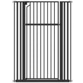 Load image into Gallery viewer, 55" Extra Tall Pet Gate for Cats and Dogs, 30-41" Wide Adjustable Pressure Mounted Baby Gate for Doorways, Hallways, Stairs, Includes 2 Extensions, No Drilling, Auto Close
