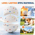 Load image into Gallery viewer, 6 Pack Dog Balls Toys Fits Aggressive Chewers, Indestructible Teething and Water ETPU Balls for Throw and Fetch, High Bounce Interactive Toys for Small and Medium Dogs, 5.8cm/2.3Inch