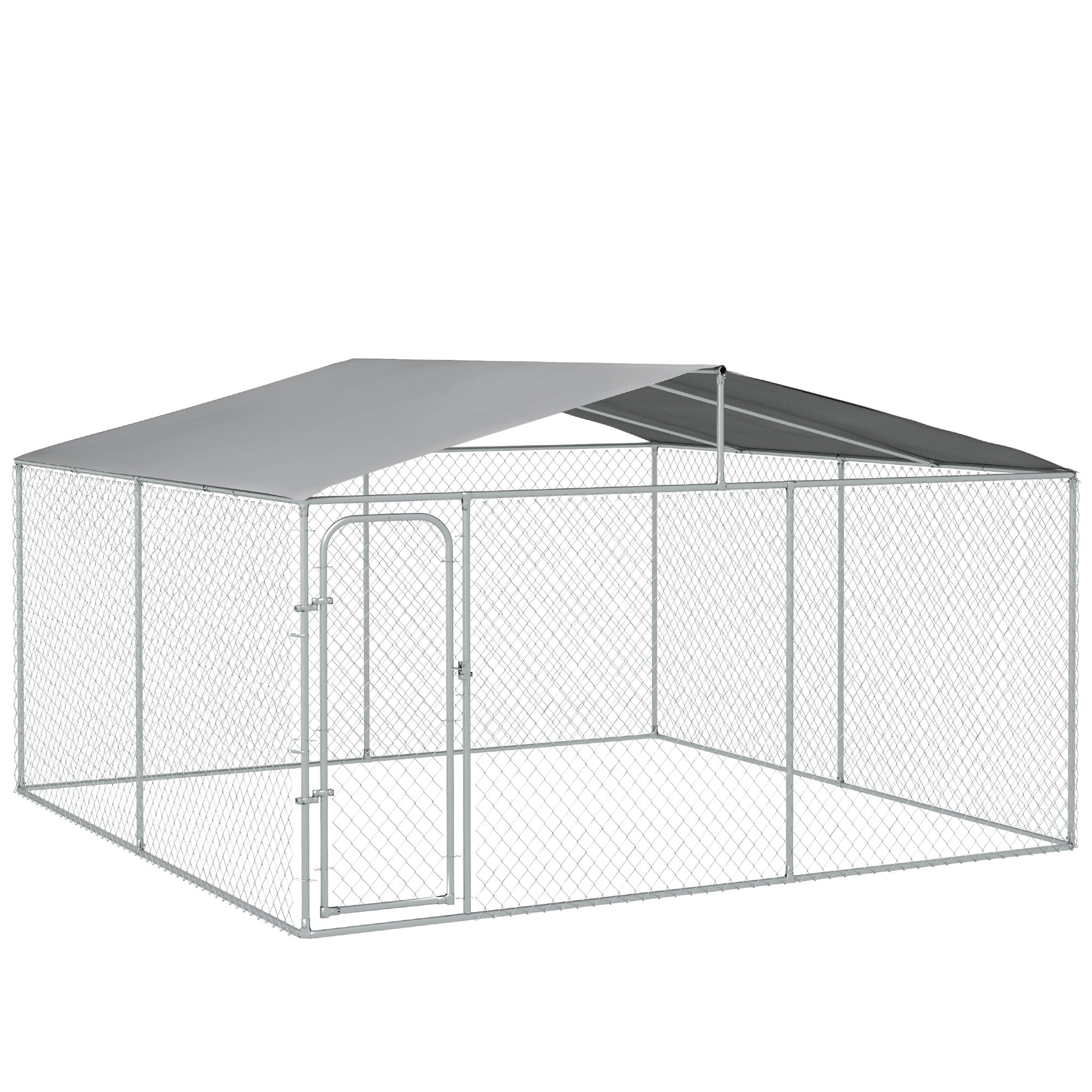 Pawhut Heavy Duty Outdoor Dog Kennel with Waterproof
