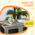 Load image into Gallery viewer, Dog Crate Furniture End Table, Pet Kennel for Small and Medium Dogs with Magnetic Door Indoor Animal Cage, Grey, 85 x 55 x 75 cm