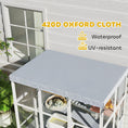 Load image into Gallery viewer, PawHut Catio Outdoor Cat Enclosure, Large Luxury Cat House Outside with Hammock, Condo, Jump Platforms, Ladders, Ramps, Tarp, Walk in Cat Cage for 2-4 Large Cats, 71"