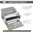 Load image into Gallery viewer, PawHut 30 lbs Capacity Automatic Chicken Poultry Feeder with a Galvanized Steel and Aluminium Build, Weatherproof Design