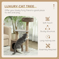 Load image into Gallery viewer, Scratching Cat Tree Post Climbing Kitten Pets Kitty Furniture with Toy, Brown