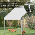 Load image into Gallery viewer, PawHut Chicken Perch for Coop, Wooden and Galvanized Steel Jungle Gym Roosting Bar Ladder for Backyard Poultry, 55" x 33.75"