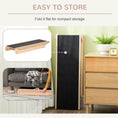 Load image into Gallery viewer, PawHut Height Adjustable Pet Ramp with Non-Slip Carpet Surfaces, 4 Levels Folding Dog Cat Ramp for Bed, Sofa & Car