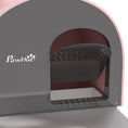 Load image into Gallery viewer, PawHut Cat Litter Box with Lid, Covered Litter Box for Indoor Cats with Tray, Scoop, Filter, 17" x 17" x 18. 5" , Pink
