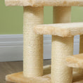 Load image into Gallery viewer, Pet Stairs 3-step Pet Ladder Cat dog Stairs Climb Ladder Cat Tree, Beige