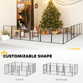 Load image into Gallery viewer, Dog Pen, 12 Panel Puppy Pen, Steel Dog Playpen, for Medium Breeds, 100cm Tall, Black