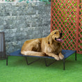 Load image into Gallery viewer, Elevated Dog Bed, Raised Dog Cot for XL Sized Dogs, Indoor & Outdoor, 48" x 36" x 9", Dark Blue