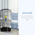 Load image into Gallery viewer, 36" Bird Cage for Finches, Canaries Budgies, Parrot Cage with Accessories, Handle, Black