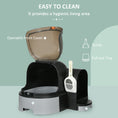 Load image into Gallery viewer, PawHut Cat Litter Box with Lid, Covered Litter Box, Easy to Clean & Open Including Openable Front Cover, Litter Scoop, Gray