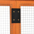 Load image into Gallery viewer, Large Chicken Run, Wooden Chicken Coop, Pet Playpen w/ Combinable Design - Orange