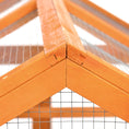 Load image into Gallery viewer, Large Chicken Run, Wooden Chicken Coop, Pet Playpen w/ Combinable Design - Orange