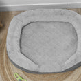 Load image into Gallery viewer, Dog Sofa Bed for Large Sized Pet, Cat Sofa with Soft Velvet Fabric, Removable Cushion, Washable Cover, Anti-Slip Foot Pads, 55 lbs Dog Couch, Grey