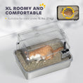 Load image into Gallery viewer, XL Stainless Steel Cat Litter Box with Lid, Extra Large Enclosed Metal Litter Box for Big Cats with Scoop, Flip Top, Easy Clean & No Odors, Non-Sticky