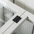 Charger l'image dans la visionneuse de la galerie, Indoor Rabbit Hutch with Wheels, Bunny Cage with Ramp, Run, Pull Out Tray, Suitable for Rabbit, Guinea Pig, Grey
