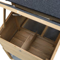 Load image into Gallery viewer, PawHut 69" Wooden Chicken Coop, Poultry Cage Hen House with Connecting Ramp, Removable Tray, Ventilated Window and Nesting Box, Natural