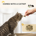 Load image into Gallery viewer, Cat Scratching Board, Cat Scratcher TV Shape Corrugated Cardboard 2 in 1 Cat House with Catnip, for Indoor Cats, Brown