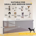 Load image into Gallery viewer, Retractable Stair Gate for Dogs, Pet Gate, Extends to 300 cm Wide & 104 cm Tall, One Handed Operation, for Stairs, Hallways, Doorways, Indoor and Outdoor, Grey