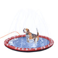 Load image into Gallery viewer, Dog Splash Pad, Pet Sprinkler Mat, Non-Slip Dog Paddling Pool, Foldable Outdoor Sprinkler and Splash Mat Water Play for Garden, Patio, Summer Fun, 150 cm