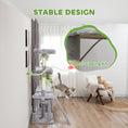 Load image into Gallery viewer, 53" Cat Tree, Multi-Level Cat Tower for Indoor Cats with Sisal Scratching Posts, Cat Condo, Beds, Platforms, Ramp, Toy Balls, Cat Activity Center, Light Grey