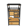 Load 3D model into Gallery viewer, Outdoor Cat Adventure Condo Weatherproof & Spacious Shelter Yellow