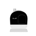 Load 3D model into Gallery viewer, Enclosed Kitten Litter Tray w/ Hood, Scoop, Filter, Flap Door, 43 x 44 x 47cm, Light Grey