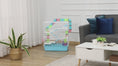 Load and play video in Gallery viewer, 23" Hamster Cage with Tubes & Tunnels, 5-Tier Design, Portable Handles, Light Blue