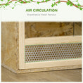 Load image into Gallery viewer, Reptile Terrarium Vivarium Habitat w/ Transparent Sliding Doors, Breathable Mesh, for Lizards, Horned Frogs, Snakes and Chameleons, 60 x 29.5 x 29.5cm