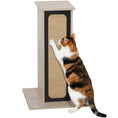 Load image into Gallery viewer, Cat Scratching Post, 63 cm Tall Scratcher with Replaceable Scratching Board, Top Perch, Natural Sisal Scratch Mat, for Large Cats and Kittens, Oak