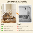 Load image into Gallery viewer, 8 in 1 PET Hamster Cage, Dwarf Hamster Cage with Large Wheel & Hideout, Small Animal Habitat with Accessories, Clear Pet House, 21.5" x 11.8" x 12.6"