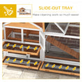 Load image into Gallery viewer, 65" Wooden Rabbit Hutch, Pet Playpen with Openable Roof, Bunny House Enclosure with Storage Box, Slide-out Tray, Ramp, for Rabbits and Small Animals, Yellow