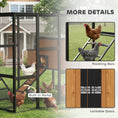 Load image into Gallery viewer, 105" Large Chicken Coop, Walk-in Wooden Hen House for 7-12 Hens, Poultry Cage Chicken House with Run, 2 Nesting Boxes, Roosting Bars, Waterproof Roof and Ramp, Yellow