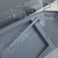 Load image into Gallery viewer, PawHut Turtle Tank Kit, Turtle Aquarium with Basking Platform, Water Pump, Filter Layer Design, Full View Visually Reptile Habitat, Easy to Clean and Change Water, Multi Functional Area