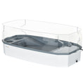 Load image into Gallery viewer, PawHut Turtle Tank Kit, Turtle Aquarium with Basking Platform, Water Pump, Filter Layer Design, Full View Visually Reptile Habitat, Easy to Clean and Change Water, Multi Functional Area