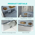 Load image into Gallery viewer, PawHut Turtle Tank Kit, Turtle Aquarium with Basking Platform, Water Pump, Filter Layer Design, Full View Visually Reptile Habitat, Easy to Clean and Change Water, Multi Functional Area