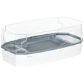 Load image into Gallery viewer, PawHut Turtle Tank Kit, Turtle Aquarium with Basking Platform, Water Pump, Filter Layer Design, Full View Visually Reptile Habitat, Easy to Clean and Change Water, Multi Functional Area